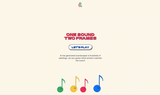 Explore 4 New Google Arts & Culture Games for Summer Inspiration A gif showing the landing page of the 4 games and experiments