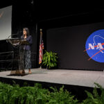 NASA’s Marshall Star: August 21, 2024 Edition Released NASA Chief Financial Officer Margaret Vo Schaus speaks to audience members and honorees Aug. 15 during the 2023 Agency/Center Honor Awards at NASA’s Marshall Space Flight Center in Activities Building 4316. In all, 332 Marshall team members were awarded this year for their outstanding work and dedication to furthering the NASA mission, along with 97 teams.