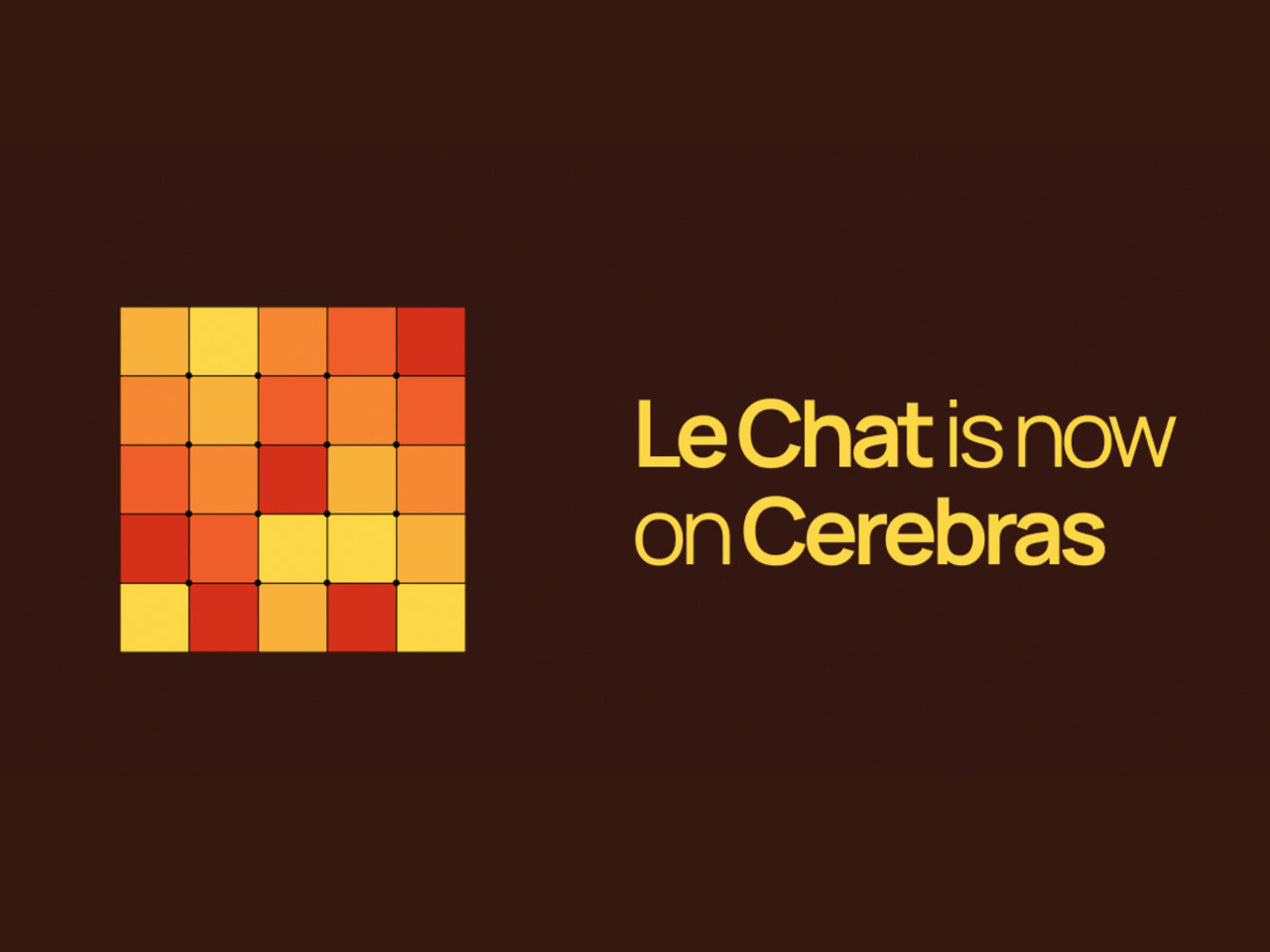 Cerebras brings instant inference to Mistral Le Chat - Cerebras
