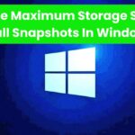 How To Change Maximum Storage Size For Recall Snapshots In Windows 11 change maximum storage size for recall snapshots in windows 11