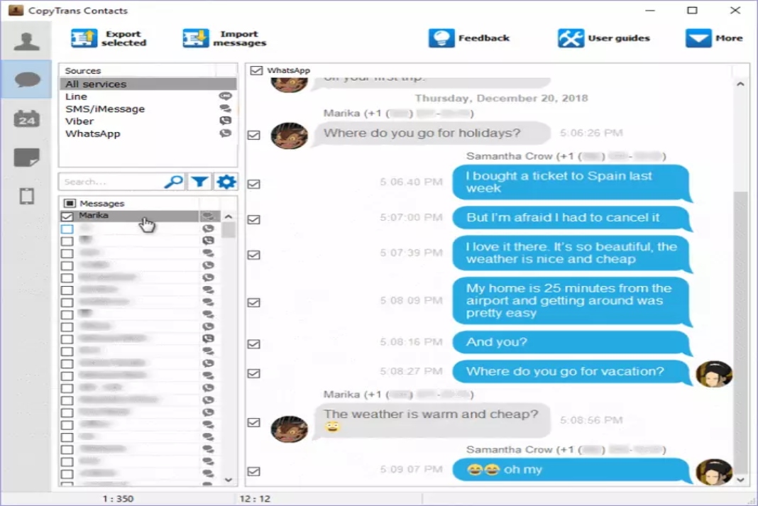 Save iMessage Conversations As A PDF