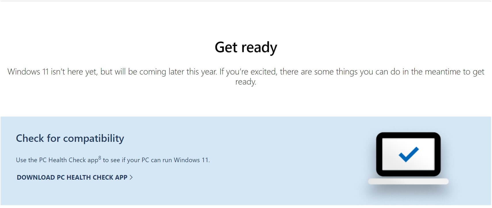 check for compatibility