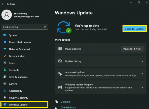How To Check For Updates On Windows 11/10 ? - Hawkdive.com