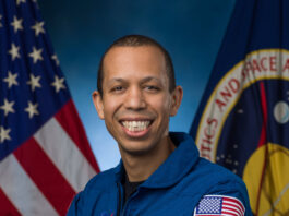 Chris Williams Set for Inaugural Space Station Mission NASA astronaut Christopher Williams poses for a portrait at NASA’s Johnson Space Center in Houston, Texas.