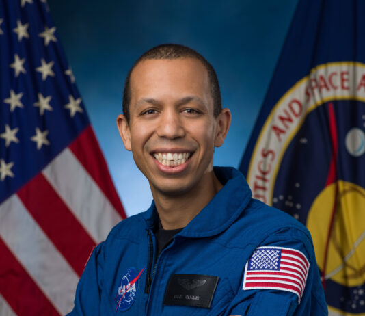 Chris Williams Set for Inaugural Space Station Mission NASA astronaut Christopher Williams poses for a portrait at NASA’s Johnson Space Center in Houston, Texas.
