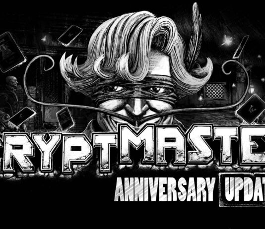 Cryptmaster Deckbuilder Adds Roguelike Fun in Anniversary Update Cryptmaster key art