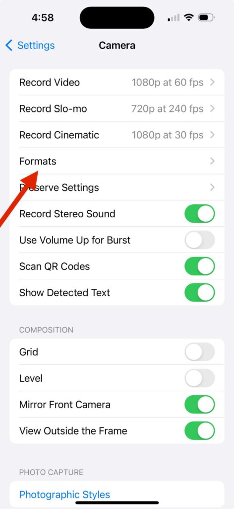 compressed how to enable 48 mp camera on iphone 15 4