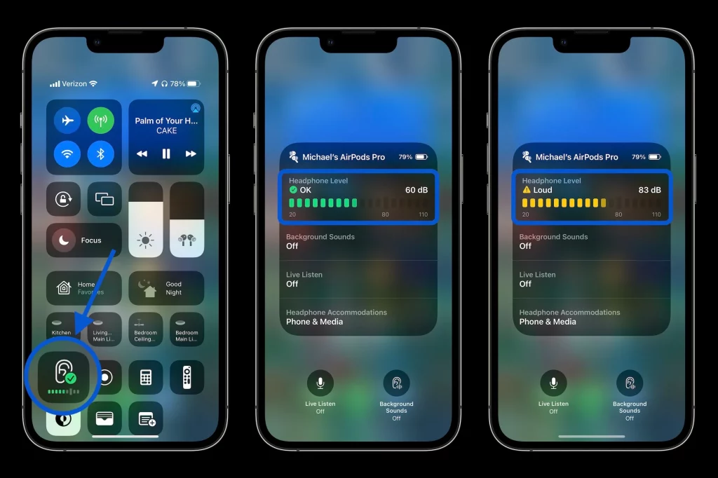 Background sounds on iPhone