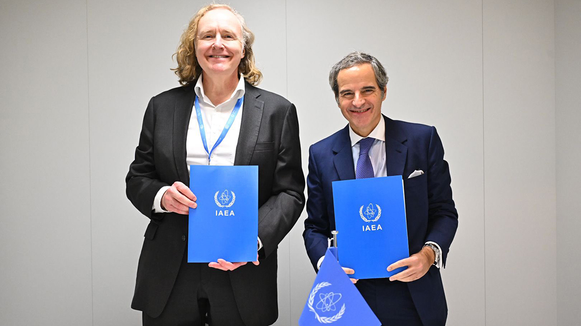 cop29 grossi partnership 1140x640.jpg New IAEA and LinkedIn Practical Arrangement Brings Opportunities for Women in the Nuclear Field