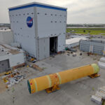 NASA Unveils Core Stage for Artemis III Moon Mission Rocket NASA Rolls Out Artemis III Moon Rocket Core Stage - NASA