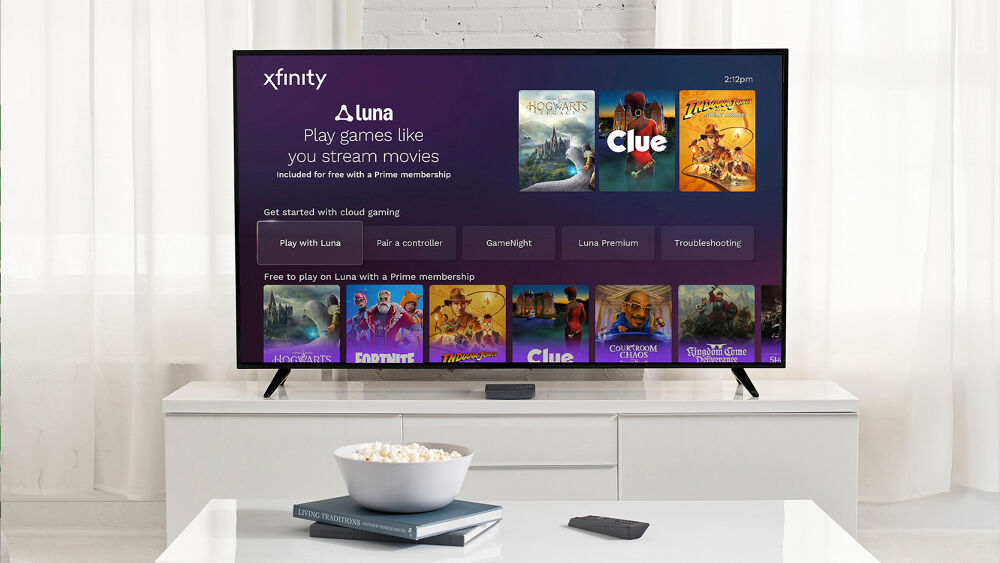 Comcast and Amazon Launch Amazon Luna Cloud Gaming on Xfinity’s Entertainment Devices