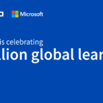 Microsoft and Coursera Reach 1 Million Global Learners Milestone Celebrating 1 million global learners of content and credentials from Microsoft - Coursera Blog