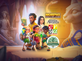 Grammarsaurus Spelling Game Wins Industry Award in 2026 Grammarsaurus: Morphs Spelling Game Earns Industry Recognition in 2026 Awards - Whimsy Games