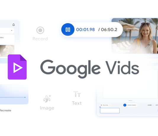 Produce, modify, and distribute videos for free on Google Vids. Create, edit and share videos at no cost in Google Vids