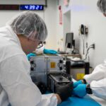 NASA Invites Student Projects for 2026 Space Missions and Future Technicians with the University of Kansas prepare their KUbeSat-1 for integration at Firefly’s Payload Processing Facility at Vandenberg Space Force Base, California on Thursday, April 25, 2024.