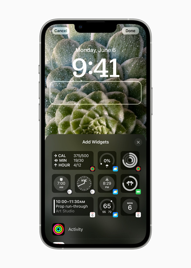 customize iPhone iOS 16