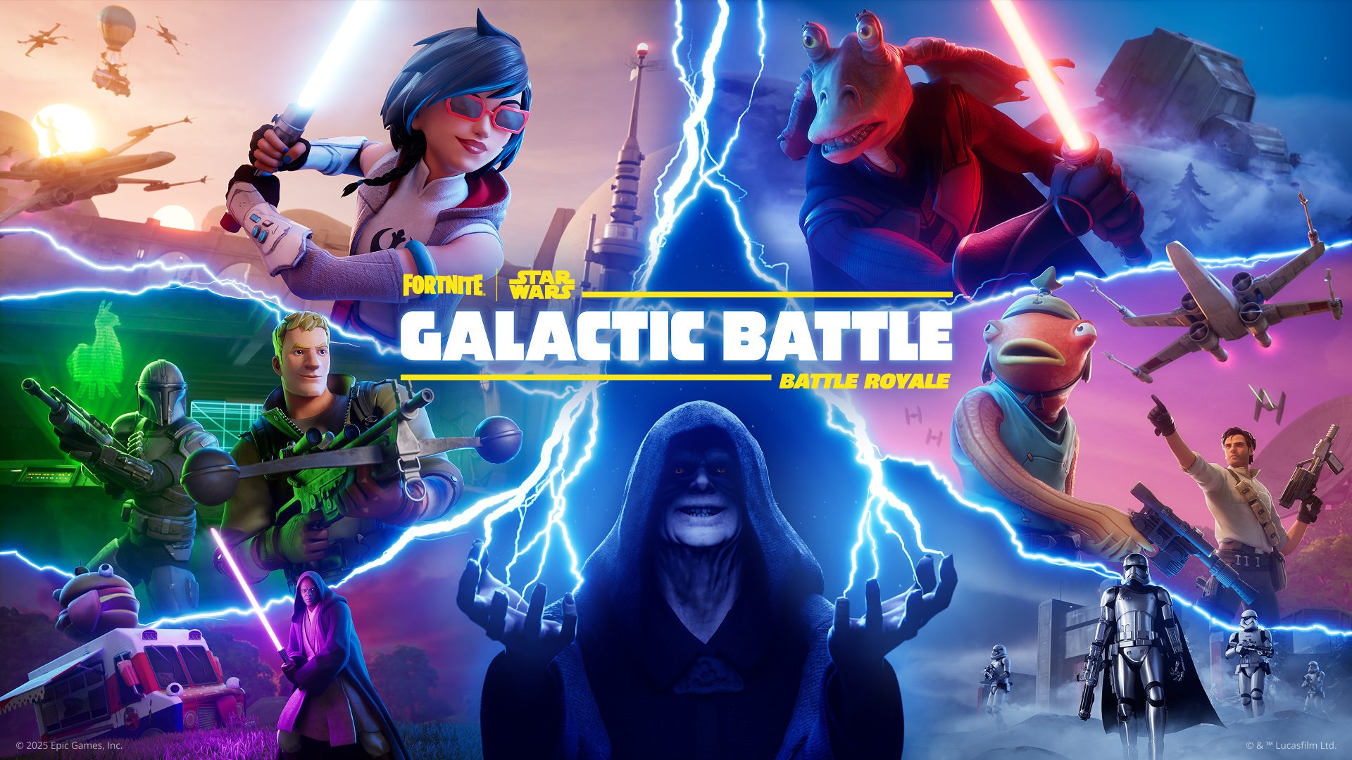 Play the Fortnite BR Star Wars Season: Galactic Battle May 2