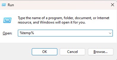 Delete All Temporary Files