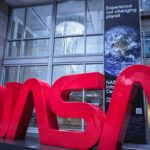 NASA Staff Honored with 2025 Service to America Medals NASA’s Worm logo is displayed in front of the agency’s headquarters in Washington.