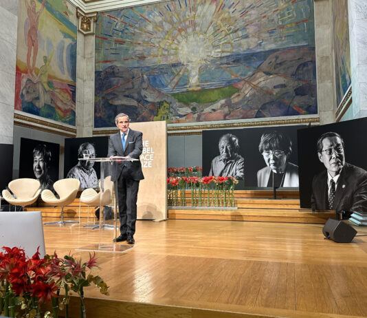 IAEA Chief Advocates Diplomacy to Ease Nuclear Strains at Forum IAEA Director General Calls for Diplomacy and Dialogue to Reduce Nuclear Tensions at Nobel Peace Prize Forum