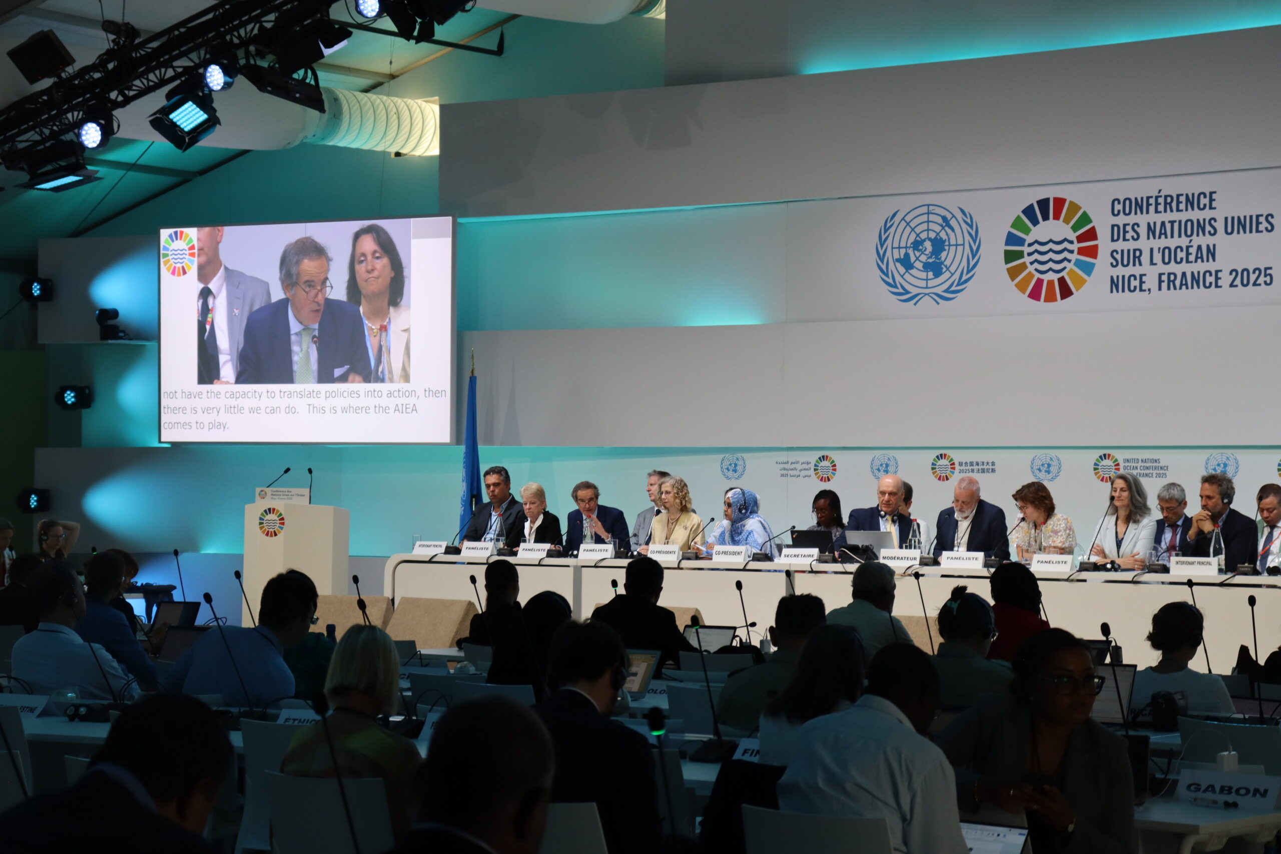 Nuclear Techniques Make Waves at UN Ocean Conference