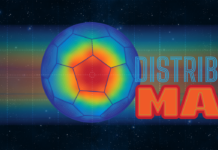 NASA Explains Mass Distribution and Its Importance in Space Research An outline of a soccer ball with Distribution of Mass title