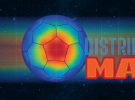 NASA Explains Mass Distribution and Its Importance in Space Research An outline of a soccer ball with Distribution of Mass title