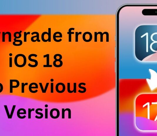 How To Downgrade From Version iOS 18 To Previous iOS Version Downgrade from iOS 18