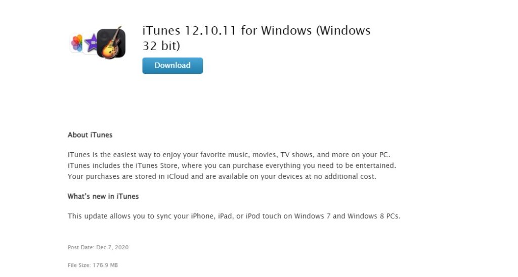 Download iTunes