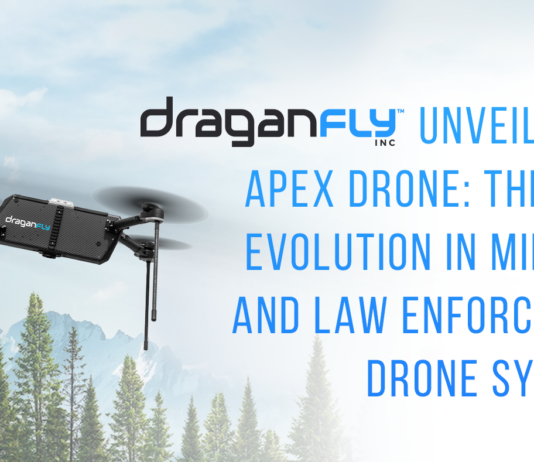 Draganfly Launches APEX: Advanced Drone for Military, Law Enforcement Draganfly Unveils New APEX Drone: The Next Evolution in Military and Law Enforcement Drone Systems - Draganfly