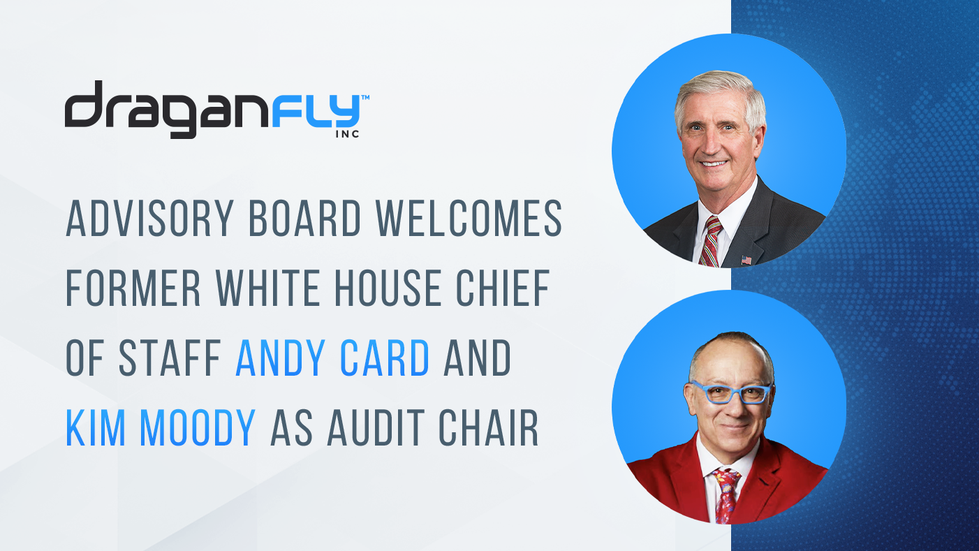 Draganfly Announces Board Update - Draganfly