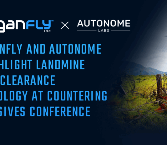 Draganfly, Autonome Showcase Landmine Clearing Tech at Explosives Conference Draganfly and Autonome to Highlight Landmine Route Clearance Technology at Countering Explosives Conference - Draganfly