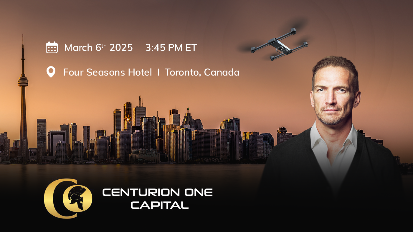 draganfly press release image centurion one march 5 25.png Draganfly to Present at Centurion One Capital 8th Annual Growth Conference - Draganfly