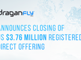 Draganfly Completes $3.76M Registered Direct Offering Draganfly Announces Closing of US$3.76 Million Registered Direct Offering - Draganfly