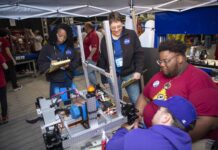 April 2025 NASA Update: Lagniappe Highlights NASA serves as a lead sponsor, along with NASA Stennis employees and interns volunteering, for the third annual FIRST Robotics Magnolia Regional Competition on March 14.