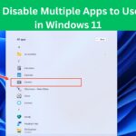 Quick Tips -Enable Or Disable Multiple Apps To Use Camera In Windows 11 enable or disable multiple apps to use camera in windows 11