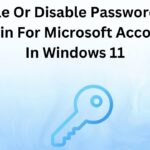 Enable Or Disable Passwordless Sign-in For Microsoft Accounts In Windows 11 enable or disable passwordless sign in for microsoft accounts in windows 11