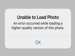 How To Fix Unable To Load Photo Error On iPhone Load Photo Error On iPhone