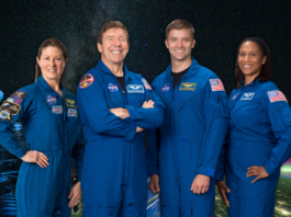 Media Invited to Expedition 71 Crew Event at Marshall From left, NASA astronauts, Tracy C. Dyson, Mike Barratt, Matthew Dominick, and Jeanette Epps, who served as part of Expedition 71