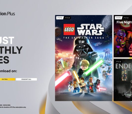 August PlayStation Plus: LEGO Star Wars, FNAF, Ender Lilies PlayStation Plus Monthly Games for August: LEGO Star Wars The Skywalker Saga, FNAF Security Breach, Ender Lilies: Quietus of the Knights