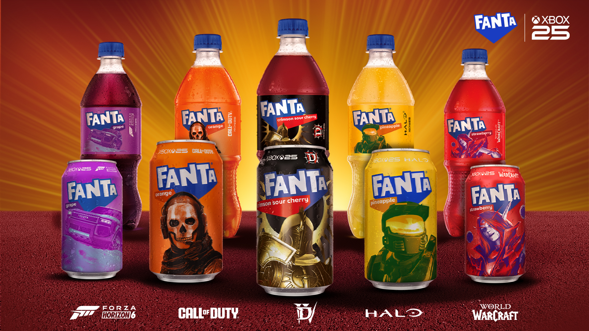 Fanta x Xbox Hero Image