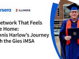 Dennis Harlow’s Gies iMSA Experience: A Comfortable Network Journey A Network that Feels like Home: Dennis Harlow’s Journey with the Gies iMSA - Coursera Blog
