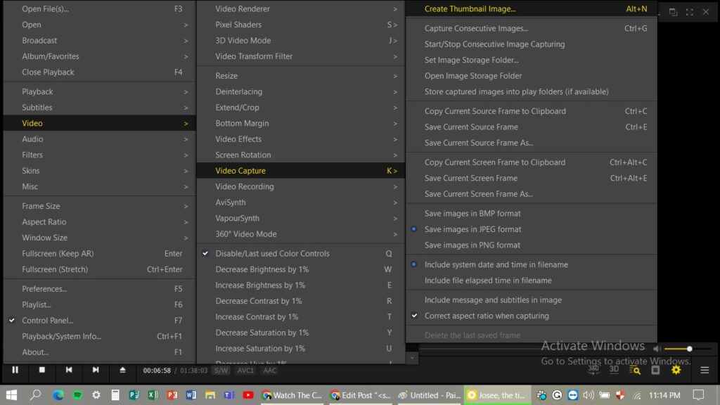 Free Tools To Capture Images From Video Files