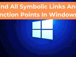 How To Find All Symbolic Links And Junction Points In Windows 11 find all symbolic links and junction points in windows 11