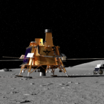Future Firefly Launch to Carry More NASA Tech to Moon A rendering of Firefly’s Blue Ghost lunar lander and a rover developed for the company’s third mission to the Moon as part of NASA’s CLPS (Commercial Lunar Payload Services) initiative.
