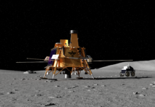 Future Firefly Launch to Carry More NASA Tech to Moon A rendering of Firefly’s Blue Ghost lunar lander and a rover developed for the company’s third mission to the Moon as part of NASA’s CLPS (Commercial Lunar Payload Services) initiative.