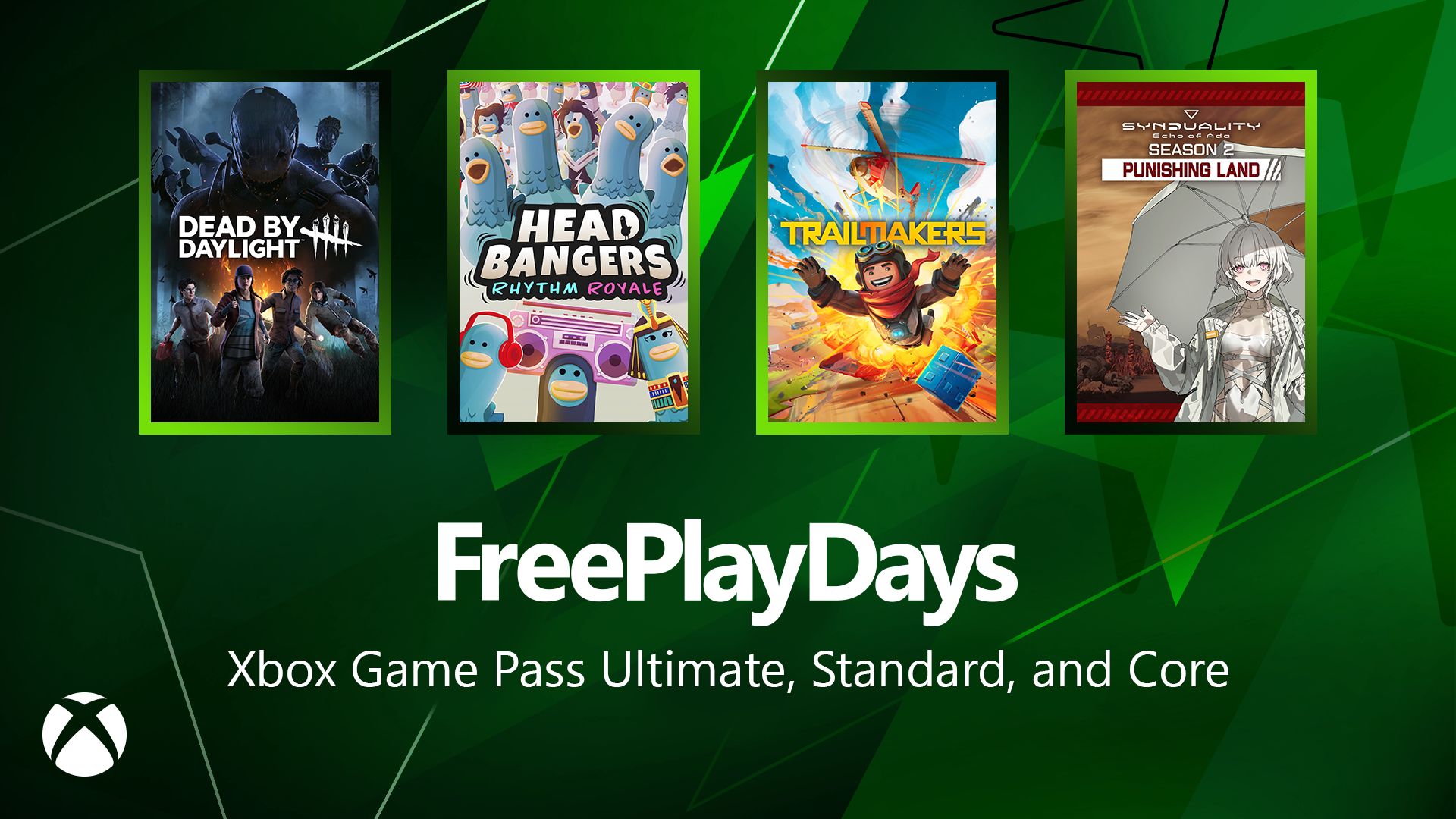 Free Play Days – Dead by Daylight, Headbangers: Rhythm Royale, Trailmakers and Synduality Echo of Ada - Xbox Wire