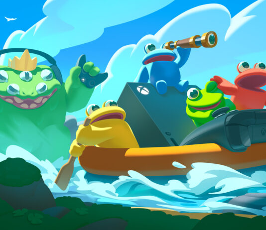 Creating new multiplayer game from frogspawn – Xbox Wire. From Frogspawn to Frog Sqwad: The Making of A Sticky, Snacky New Multiplayer Game - Xbox Wire