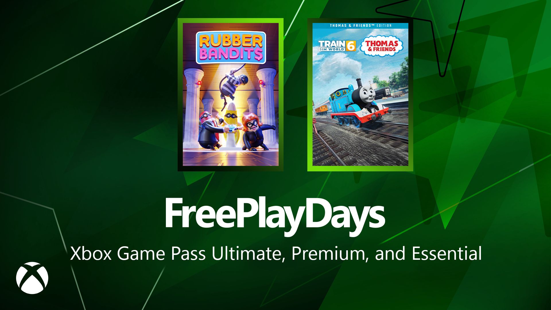 Free Play Days – Rubber Bandits and Train Sim 6: Thomas & Friends Edition - Xbox Wire