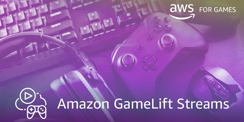 gamelift streams feat img.png Scale and deliver game streaming experiences with Amazon GameLift Streams | Amazon Web Services